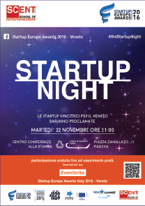Startup Europe - Veneto - 2016